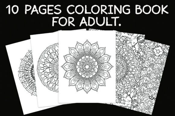 Creative Flower Pattern Coloring Pages Embroidery Review
