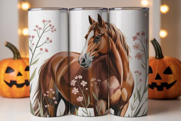 Floral Horse 20oz Tumbler Wrap Review