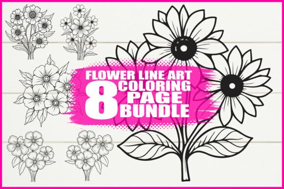 Flower Line Art Coloring Pages Set: A Designer's Real-World Embroidery Review