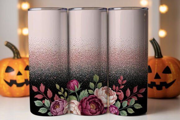 Glitter Pink Floral 20oz Tumbler Wrap Review