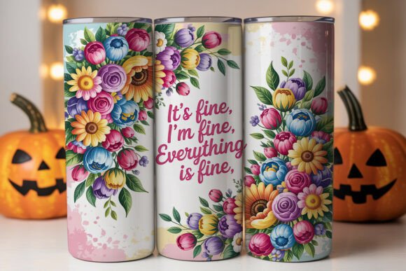 It s Fine Floral Tumbler Wrap Review