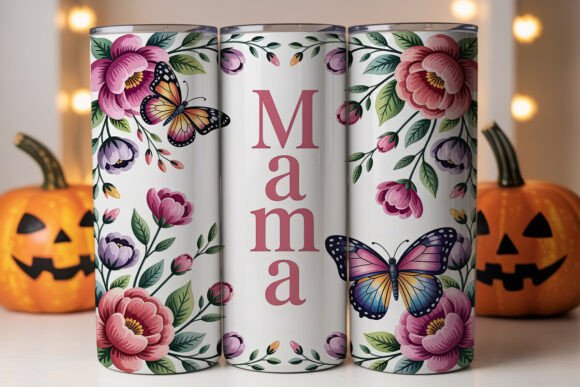 Mama Butterfly Floral 20oz Tumbler Wrap Review