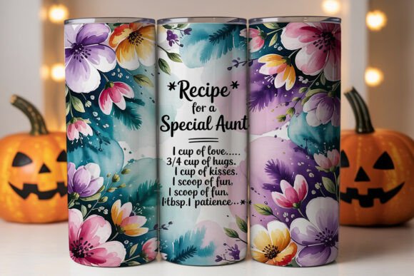 Special Aunt Floral Tumbler Wrap Review