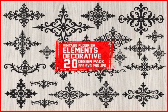 Vintage Flourish Decorative Elements Review